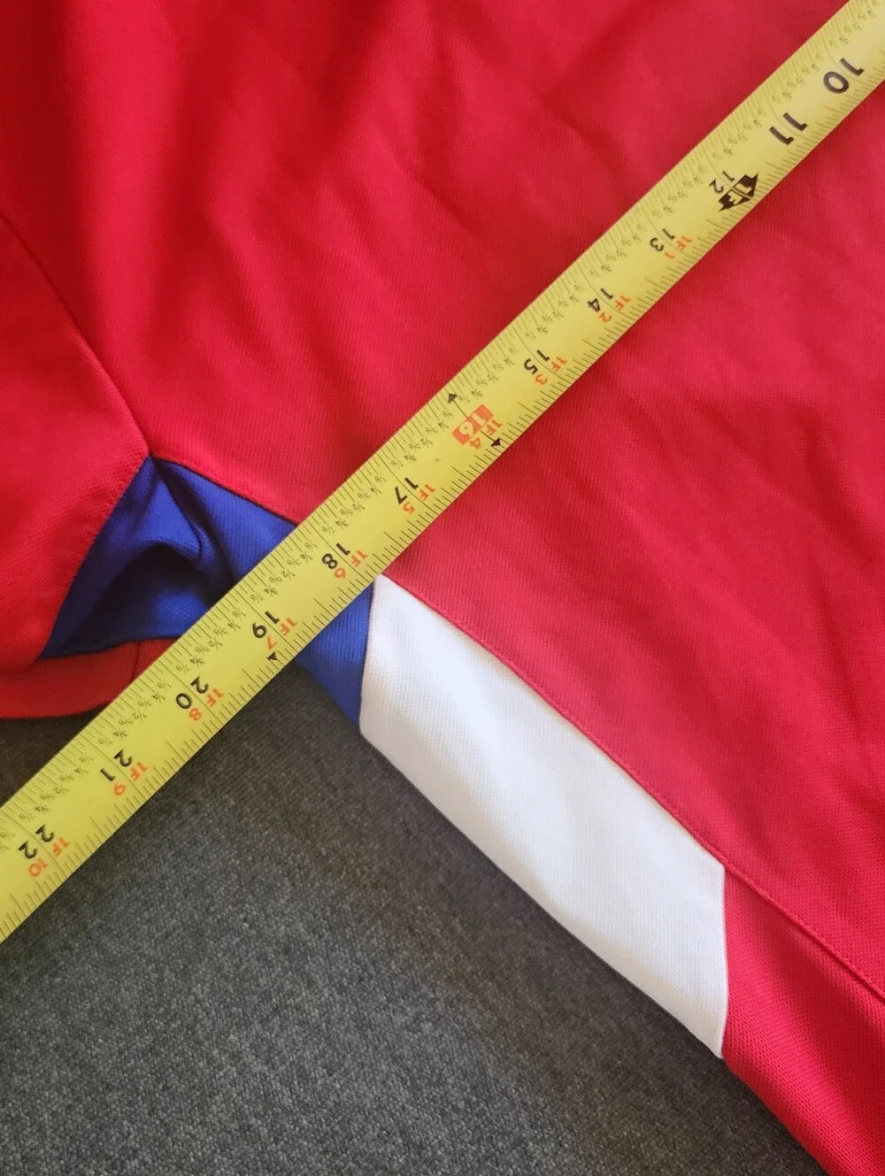Ralph‎ Lauren Men's Red Polo with Blue and White Accents